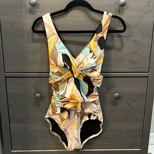 CALIA Women’s Sculpt Bathing Suit Sz 8